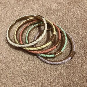 Rope Bangle Bracelets NWOT
